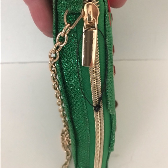 NWOT Arcade holiday tree crossbody bag - Picture 6 of 11